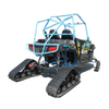 4 Wheeler China Electric Start Snowmobile Quad Bike UTV with Sleds Side by Side 400cc Buggy 4X2 4X4