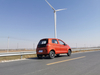 High Speed Car Drive Electric Car with Solar Panel Solar Car
